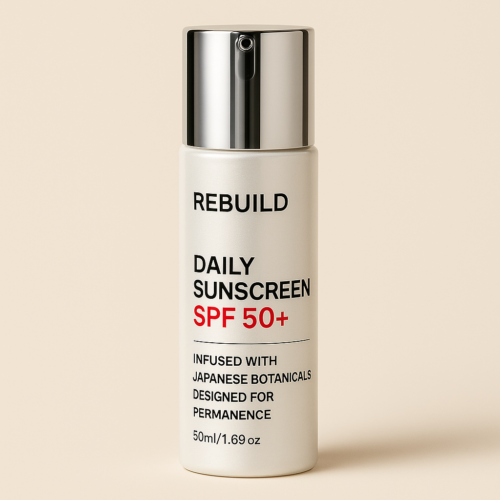 RE'BUILD GLOW Daily Sunscreen – SPF 50 PA+++ Broad Spectrum